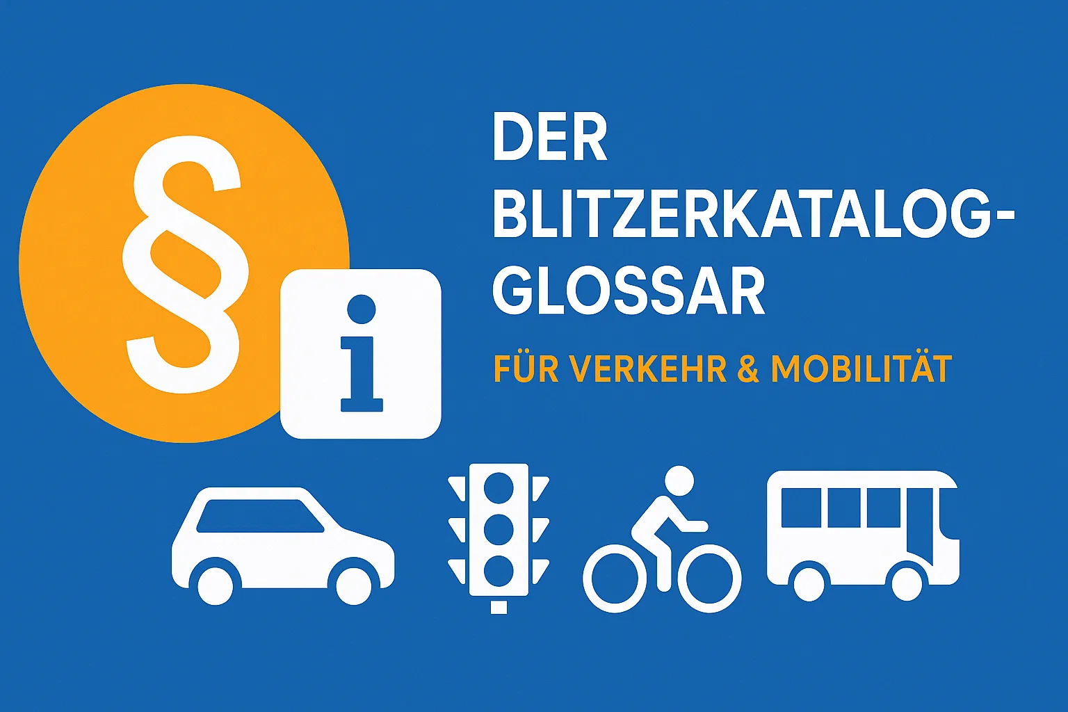 Rechts-Glossar Symbole: Waage, Paragraf, Buch