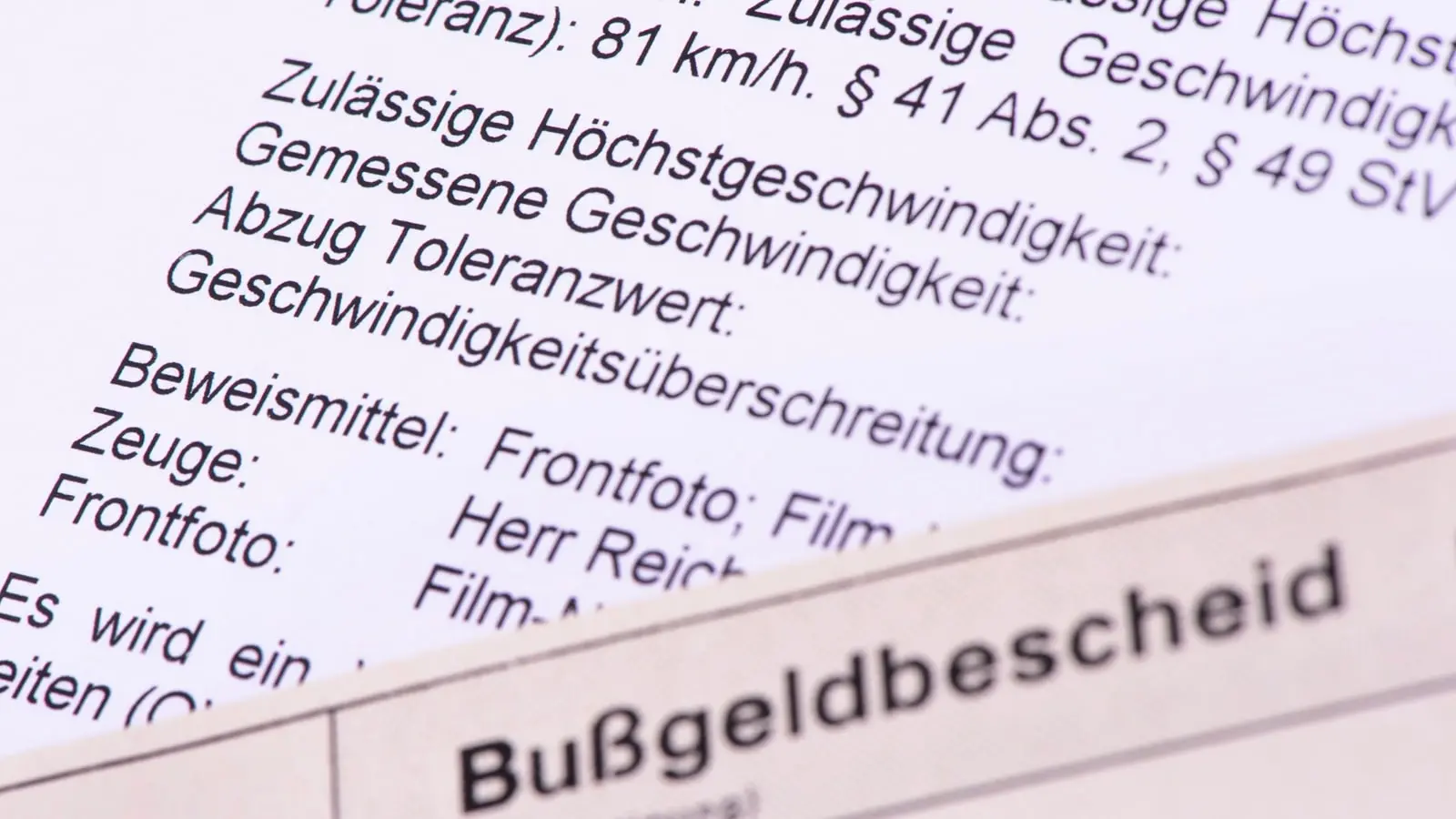 Bußgeldbescheid Gebühr: Warum muss ich 25 Euro zahlen?